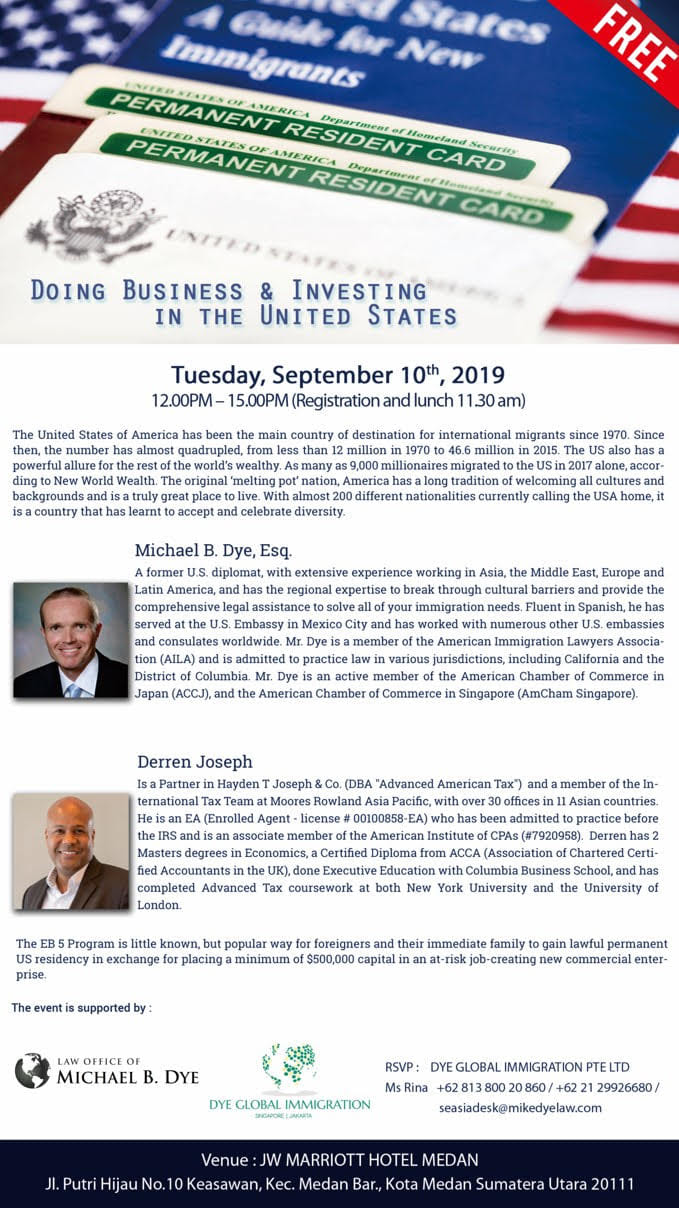United States Permanent Resident Cards and a book titled A Guide for New Immigrants.