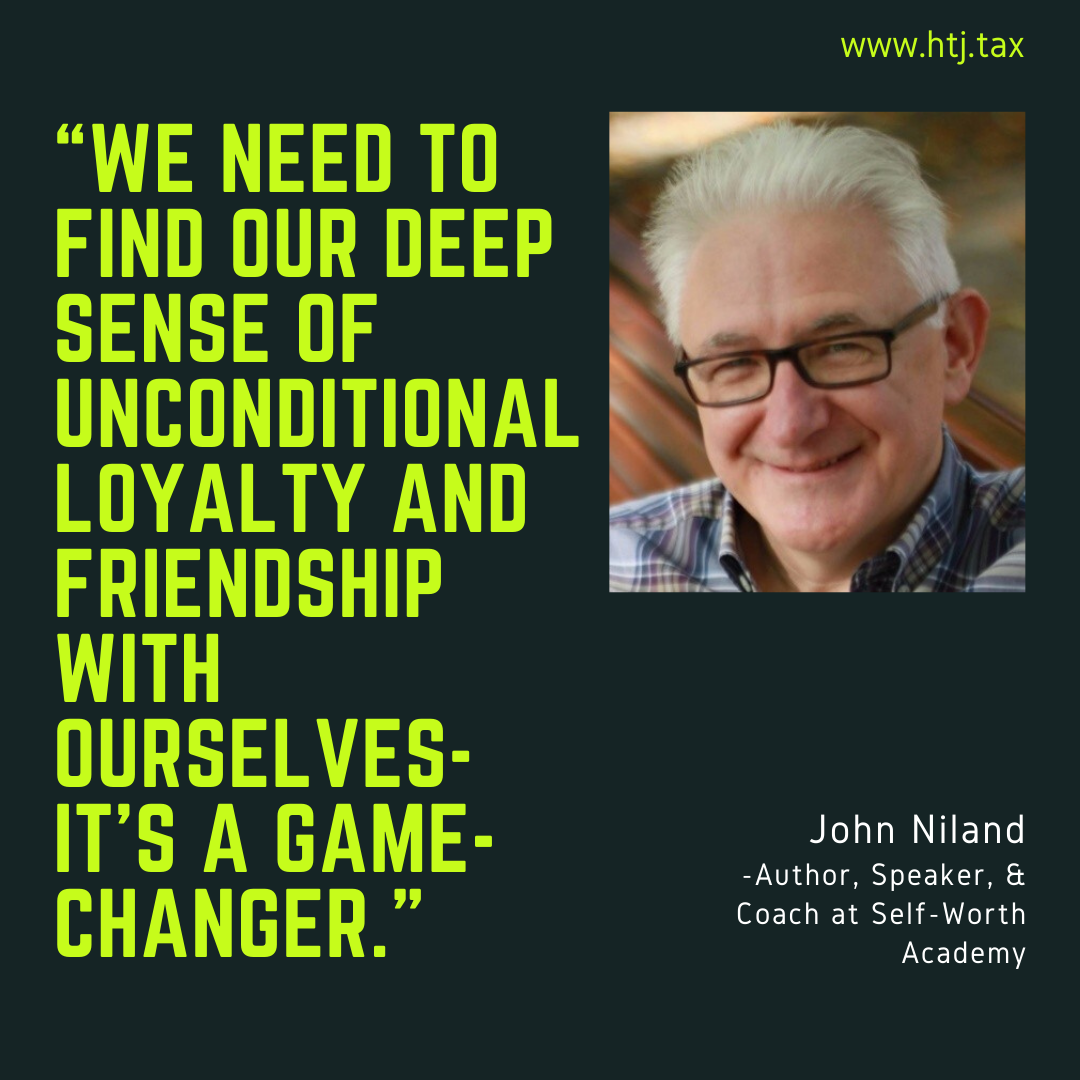 "We need to find our deep sense of unconditional loyalty and friendship with ourselves-it's a game-changer."